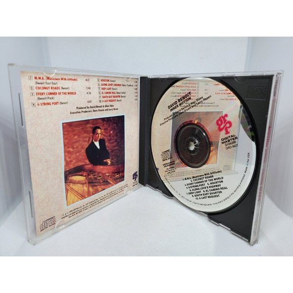 cdb Digital Mastered Vintage 1990 David Benoit GRP Records Music CD No Scratches - Picture 9 of 12